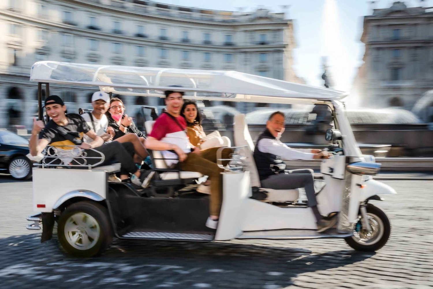 Rome: Private City Tour by Electric Tuk Tuk