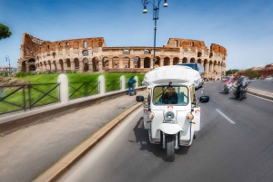Rom: Privat stadsrundtur med elektrisk Tuk Tuk