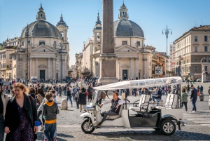 Rom: Privat stadsrundtur med elektrisk Tuk Tuk