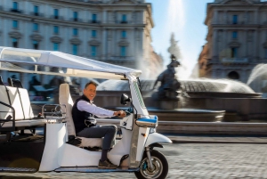 Rom: Privat stadsrundtur med elektrisk Tuk Tuk
