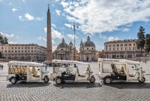 Rom: Privat stadsrundtur med elektrisk Tuk Tuk