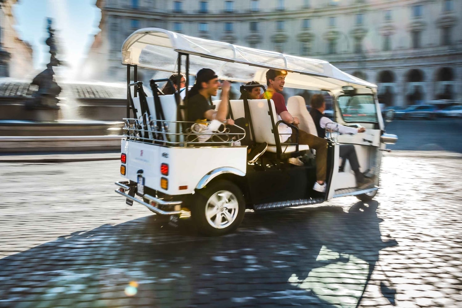 Rome: privérondleiding door de stad per elektrische tuktuk