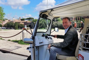 Rom: Privat stadsrundtur med elektrisk Tuk Tuk