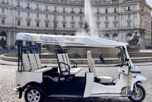 Rom: Privat stadsrundtur med elektrisk Tuk Tuk