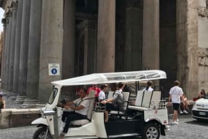 Rom: Privat stadsrundtur med elektrisk Tuk Tuk
