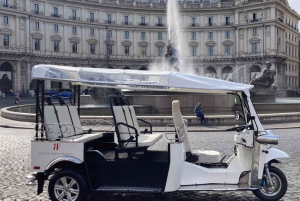 Rom: Privat stadsrundtur med elektrisk Tuk Tuk