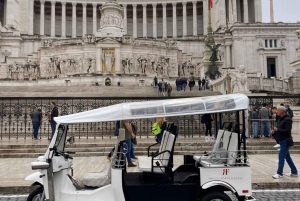 Rom: Privat stadsrundtur med elektrisk Tuk Tuk