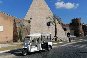 Rom: Privat stadsrundtur med elektrisk Tuk Tuk