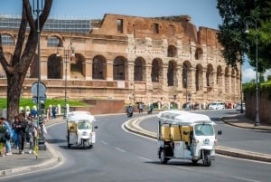 Rome: privérondleiding door de stad per elektrische tuktuk