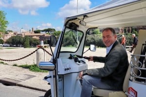 Rome: privérondleiding door de stad per elektrische tuktuk