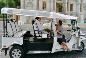 Rome: privérondleiding door de stad per elektrische tuktuk
