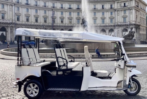 Rome: privérondleiding door de stad per elektrische tuktuk