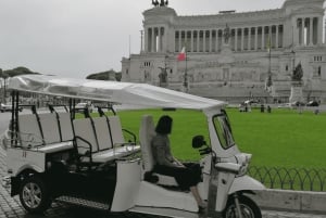 Rome: privérondleiding door de stad per elektrische tuktuk