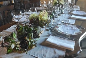 ローマ発：田園地帯でのワインの試飲プライベートツアー