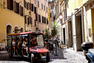 Rom: Private anpassbare 3-stündige Golf Cart Stadtführung