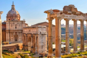 ローマ:プライベート交通機関付きのプライベート 1 日ツアー