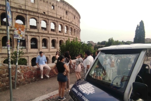 ローマ：ゴルフカートで行くプライベート観光ツアー