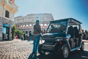 Roma: tour privato in golf cart - Il meglio della città