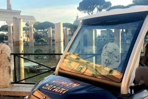 Roma: tour privato in golf cart con guida locale