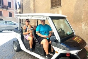 Roma: tour privato in golf cart con guida locale