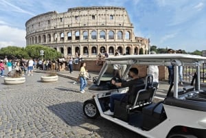 Rooma: Yksityinen golfkärrykierros kuljettajan kanssa: Yksityinen golfkärrykierros kuljettajan kanssa