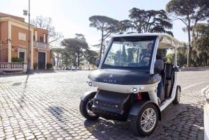 Rooma: Yksityinen golfkärrykierros kuljettajan kanssa: Yksityinen golfkärrykierros kuljettajan kanssa