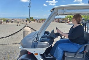 Rooma: Yksityinen golfkärrykierros kuljettajan kanssa: Yksityinen golfkärrykierros kuljettajan kanssa