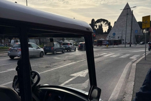 Yksityinen golfkärrykierros Roomassa, sisältää noudon hotellilta