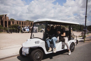 Yksityinen golfkärrykierros Roomassa, sisältää noudon hotellilta