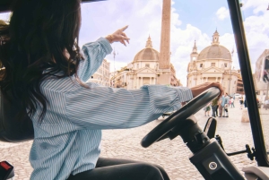 ホテル送迎付きのローマ・プライベート・ゴルフカートツアーをご利用ください