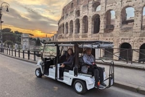 Rome: Private Golf Cart Tour with Hotel Pickup