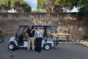 Rome: Private Golf Cart Tour with Hotel Pickup