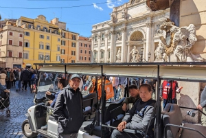 Rome: Private Golf Cart Tour with Hotel Pickup