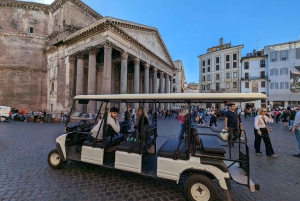 Rome: Private Golf Cart Tour with Hotel Pickup