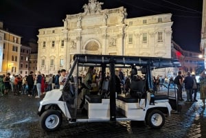 Rome: Private Golf Cart Tour with Hotel Pickup