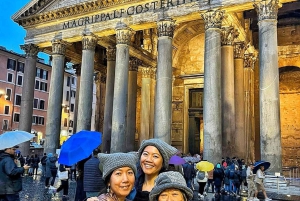 Rzym: wycieczka prywatna wózkiem golfowym z lokalnymi i rzemieślniczymi lodami