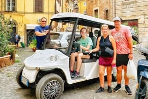 Rome: Private Guided City Highlights Tour by Golf Cart