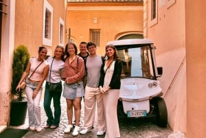 Rome: Private Guided City Highlights Tour by Golf Cart