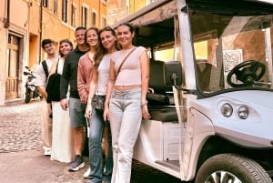 Rome: Private Guided City Highlights Tour by Golf Cart