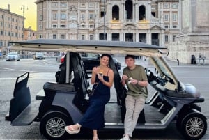 Rome: Private Guided City Highlights Tour by Golf Cart
