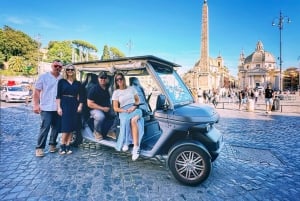 Rome: Private Guided City Highlights Tour by Golf Cart