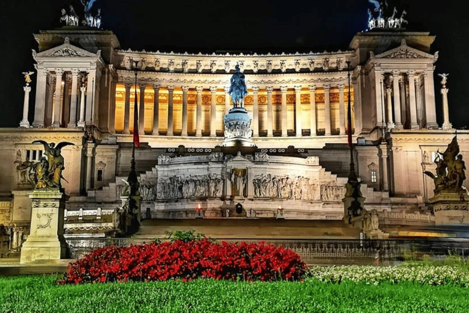 Rome : Visite nocturne privée en voiture