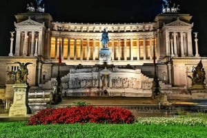 Rome : Visite nocturne privée en voiture