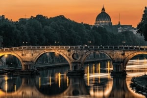 Rome : Visite nocturne privée en voiture