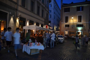 Rome: Private Night Tour with Driving, Walking, and Flavors