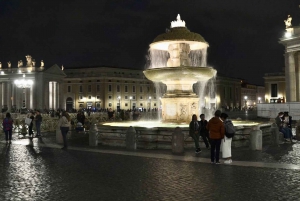 Rome: Private Night Tour with Driving, Walking, and Flavors