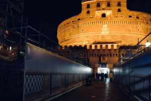 Rome: Private Night Tour with Driving, Walking, and Flavors