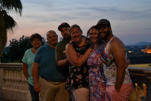 Rome: Private Night Tour with Driving, Walking, and Flavors