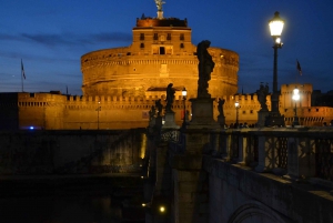 Rome: Private Night Tour with Driving, Walking, and Flavors