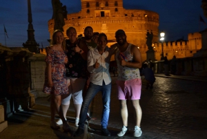 Rome: Private Night Tour with Driving, Walking, and Flavors